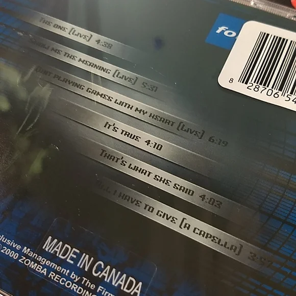 Backstreet Boys: For the Fans - CD2, 2000, Factory Sealed, 6 songs RARE ITEM - Picture 4 of 6